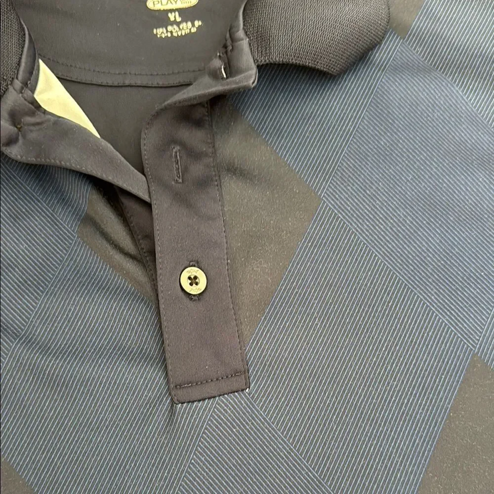 Shark by Greg Norman polo short Navy Blue XL